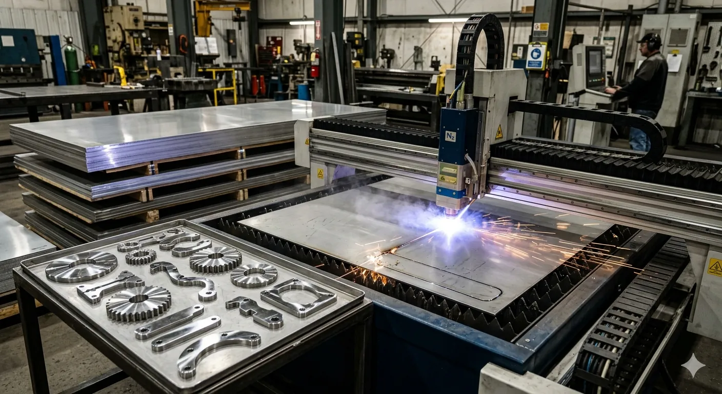 PSA Nitrogen Generators for Laser Cutting: Higher Cut Quality, Lower Cost and Continuous Production