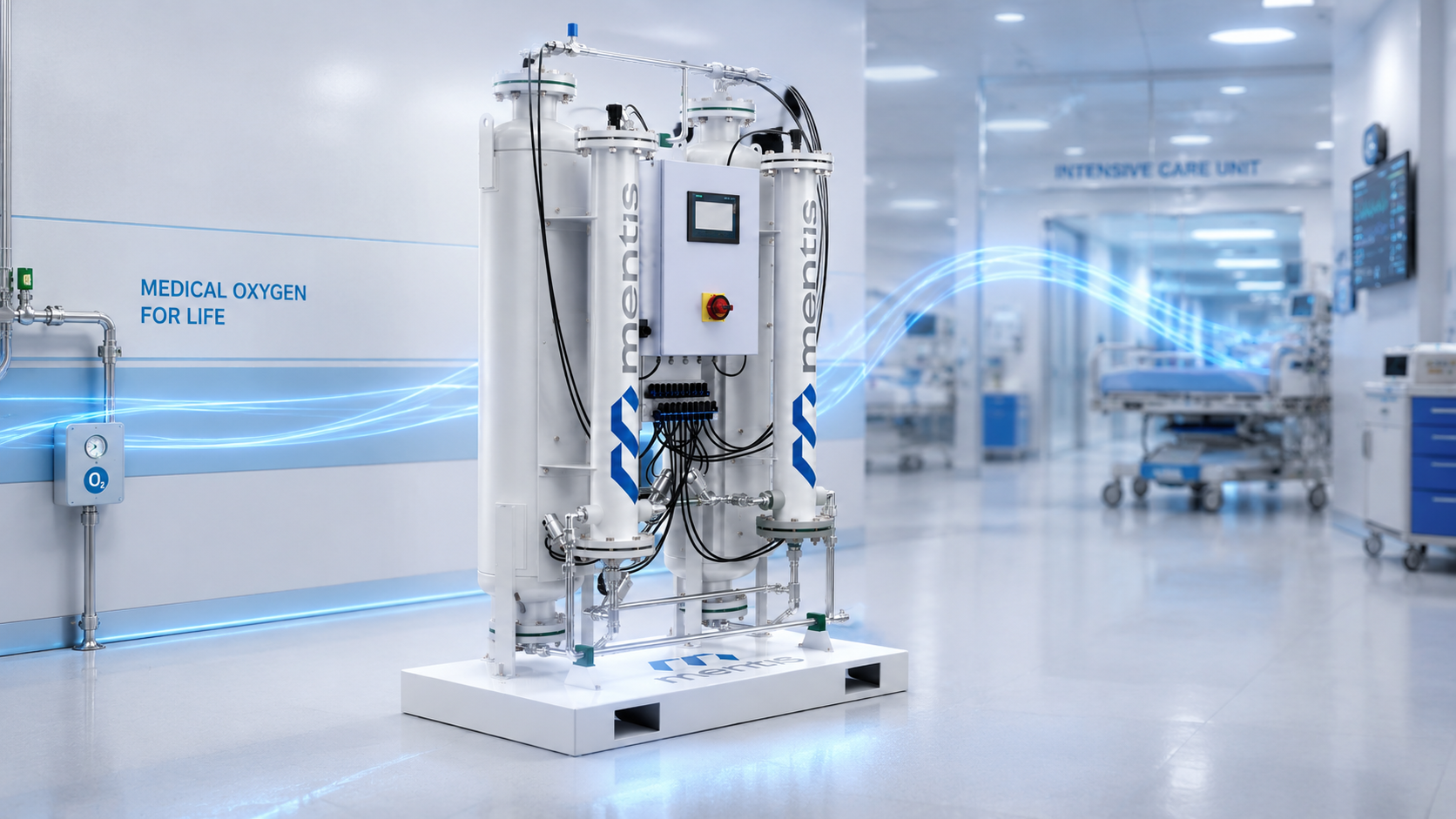 الأكسجين الطبي في المستشفيات: إنتاج Oxygen 93 في الموقع باستخدام مولدات PSA