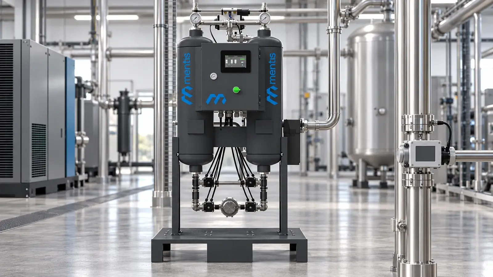 How Is Regeneration Air Calculated for a Heatless Dryer?