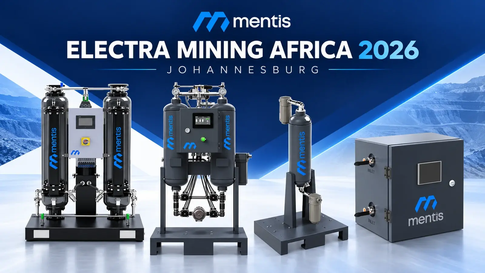 Mentis, Electra Mining Africa 2026’da Gaz Üretimi ve Hava Hazırlama Çözümlerini Tanıttı